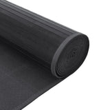 Rug Rectangular Grey60x1000 cm Bamboo 376862