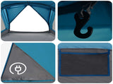 Family Tent Blue 550 x 555 x 208 cm 42017467