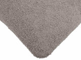 Cushion Cover 12 pcs HEERLEN Light Grey 50 x 50 cm Boucl 910911