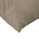 Sofa Cushions 4 pcs Taupe 50x50 cm Fabric 360389