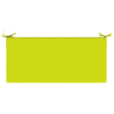 2-Piece Bench Cushions SOEST 2 pcs 100% Polyester Bright Green 950153