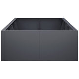 Retaining Wall 8 pcs 300 x 100 x 40 cm Steel Anthracite 3449249