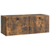 Wall-Mounted TV Cabinet 78.5 x 31 x 30 cm Smoked Oak 899230
