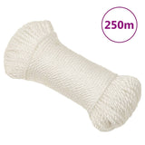Work Rope White 8 mm 250 m Polypropylene 153048