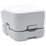 Portable Camping Toilet Grey and white 41.5 x 36.5 x 30 cm 42001438