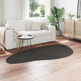 Carpet HUARTE Anthracite 100 x 200 cm Polyester 4103755