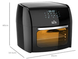 12L 8 in 1 Digital Air Fryer Oven with Roast, Bake, Dehydrate, 8 Preset Modes, Rapid Air T3398P344437