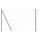 Welded Wire Fence with Concrete Base 100 x 1.6 m 3353604