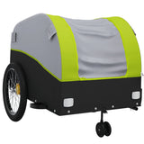Bike Trailer Black and Green 45 kg Iron 94151