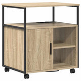 Cabinet with Charging Station Sonoma Oak 61 x 46 x 67 cm 859831