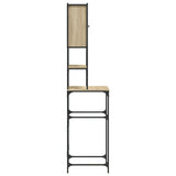 Washing Machine Cabinet Sonoma Oak 68x48.5x194 cm 838974