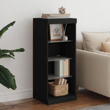Sideboard Black Engineered wood, glass Sideboard Rectangular 836729