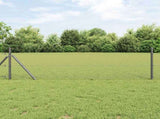 Hexagon Fence Grey 0.8 x 100 m PVC 42005602