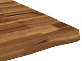 Live Edge Table Top 90 x 60 x 3.5 cm Rectangular Natural 938615
