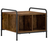 Coffee Table Smoked Oak 50 x 49 x 41 cm Engineered Wood 8013592