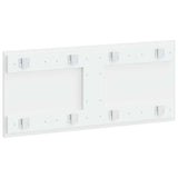 Wall-Mounted Headboard EDE White Engineered Wood 896085