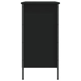 Shoe Cabinet Black 100x35x70 cm Engineered Wood 831843