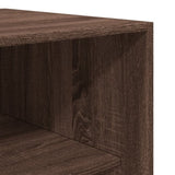 Wardrobe Brown Oak 80x50x200 cm Engineered Wood 3307798