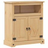 ZNTS 2 Piece Bathroom Furniture Set Corona Solid Wood Pine 3334637