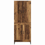 Highboard Old Wood 69.5 x 34 x 180 cm Engineered Wood 3403586