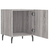Bedside Cabinets 2 pcs Grey Sonoma 40x40x50 cm Engineered Wood 827609