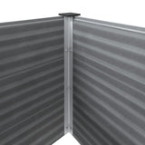 Garden Raised Bed WPC 150x100x54 cm Grey 43609