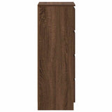 Sideboard Brown Oak 37.5x35x99 cm Engineered Wood 861703