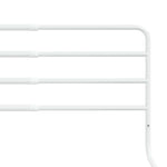 Toddler Safety Bed Rail White x55 cm Iron 10234