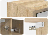 Bathroom Mirror Cabinet Sonoma Oak 63.5 x 16 x 62.5 cm 889161