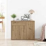 ZNTS Sideboard Artisan Oak 88x30x70 cm Engineered Wood 861141