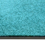 Doormat Washable Cyan 90x150 cm 323461
