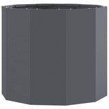 Planter Anthracite 60 x 60 x 50 cm Steel 883761