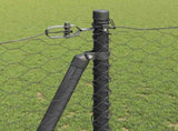 Welded Wire Fence with Concrete Base 25 x 1.6 m 3353675
