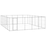 Outdoor Dog Kennel Galvanised Steel 36,3 m 3082329