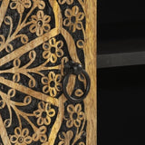 TV Cabinet 80x31x46 cm Solid Wood Mango 358227