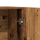 Highboard Old Wood 70x31x115 cm Engineered Wood 856924