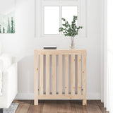 ZNTS Radiator Cover 79.5x19x84 cm Solid Wood Pine 822566