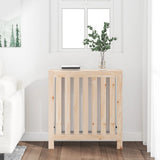 Radiator Cover 79.5x19x84 cm Solid Wood Pine 822566
