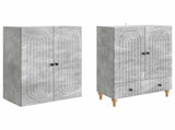 Cabinet Set 2 pcs Engineered Wood 3416433