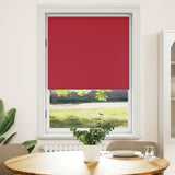 Roller blind blackout 124.4x175 cm Fabric Width 120 cm red 240127