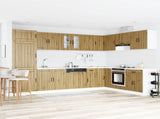Sink Base Cabinet Lucca 2 pcs Artisan Oak Engineered Wood 3315020