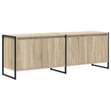 TV Cabinet Sonoma 140 x 36 x 49.5 cm Engineered Wood 886511
