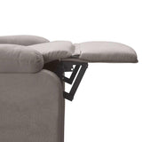 Recliner Chair Taupe Fabric 342708