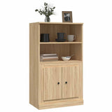 Highboard Sonoma Oak 60x35.5x103.5 cm Engineered Wood 816315