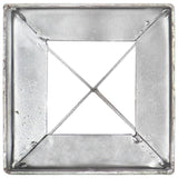 ZNTS Ground Spikes 6 pcs Silver 10x10x76 cm Galvanised Steel 145420
