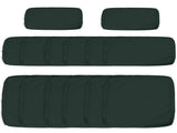 Garden Rattan Sofa Cushion Polyester Cover Replacement Outdoor- No Cushion Included, Dark Grey T3398P314188