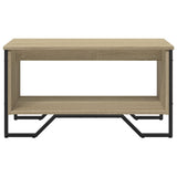 Coffee Table Sonoma Oak 75x51x40 cm Engineered Wood 848485