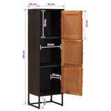 Highboard 35 x 30 x 120 cm 42020100