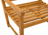Garden Chairs 6 pcs Natural Solid Acacia Wood 3416307