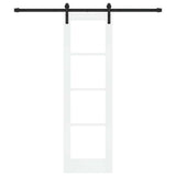 Sliding Door ORKDAL White and Black 61 x 198.5 cm 3331818